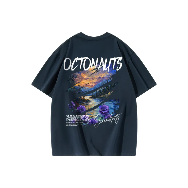 Small Columns Under The Sea T Shirt Unisex-4