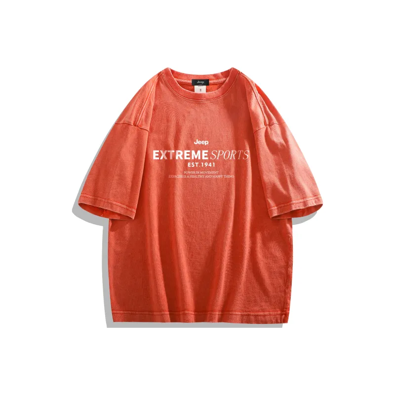 Jeep Drop Shoulder Sleeve T Shirt Unisex-24