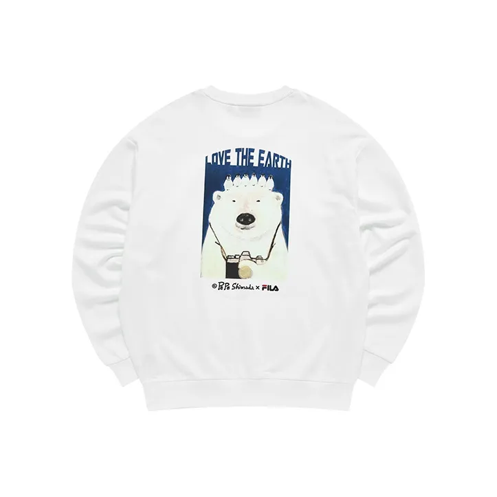 FILA Sweatshirts Men Standard White-0
