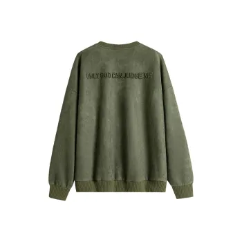 BTW Crew Neck Loose Fit Sweatshirt Unisex