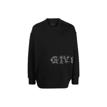 Givenchy C&S Back Loop Heavy Felpa Classic Fit Sweatshirt