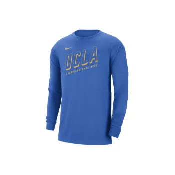 Nike Ucla Men's Nike College Long Sleeve Max90 T Shirt