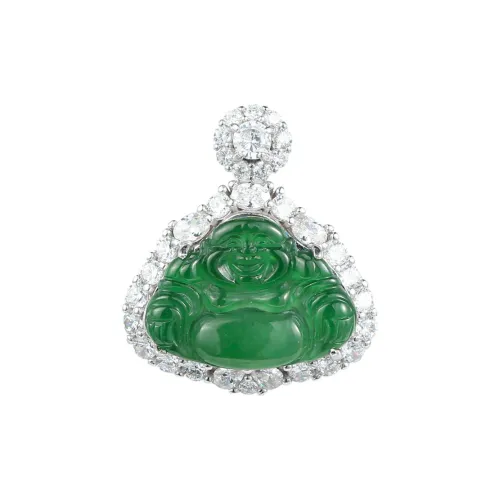PEARL QUEEN Glutinous Jade Jadeite Necklaces Unisex