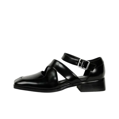 PUROLAINE Mary Jane Shoes Women's Black