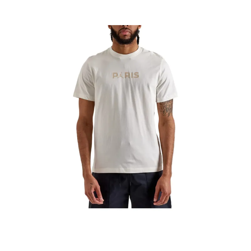 Jordan Paris Saint-Germain SS24 T-Shirt Men's Sailboat / Sandcastle-0