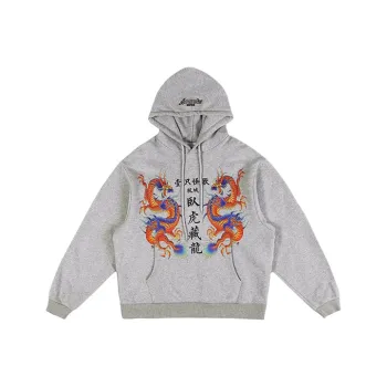 AMONSTER Hooded Loose Fit Regular Sweatshirt Unisex