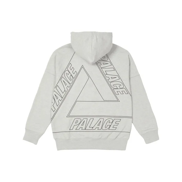 PALACE Jumbo Tri Ferg Drop Shoulder Hood-0