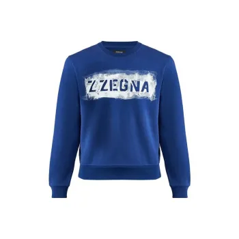 Zzegna Sweatshirts Men Blue