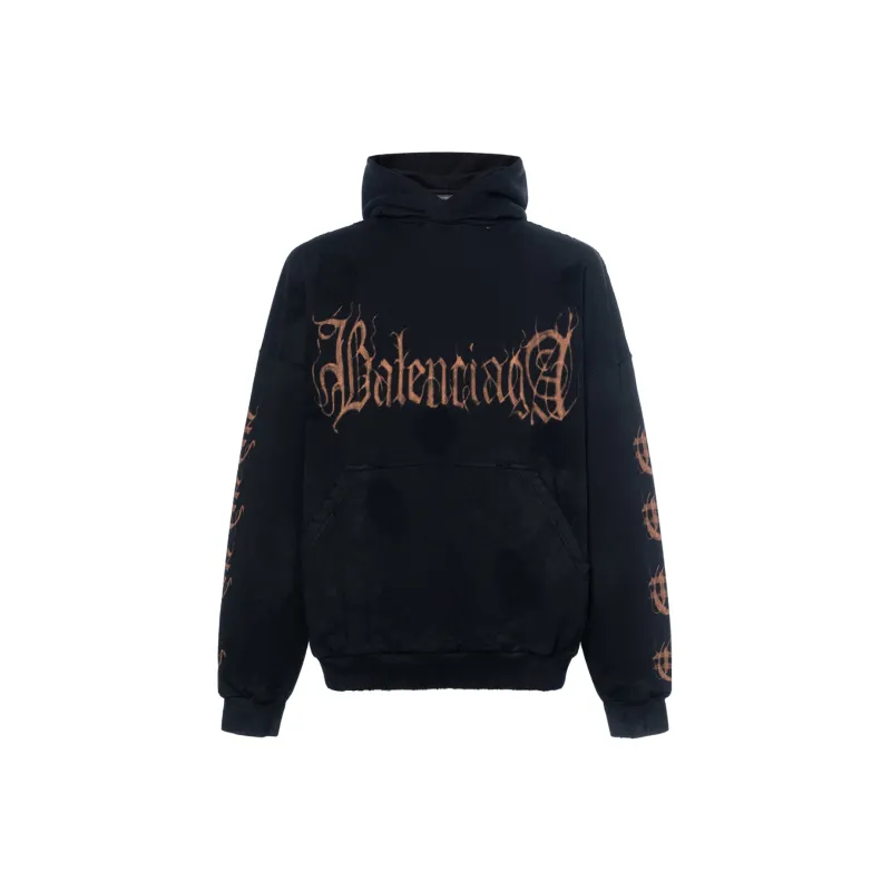 Balenciaga Large Fit Hoodie-0