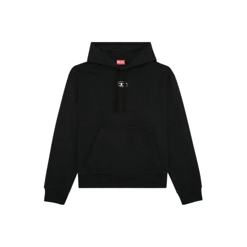 DIESEL S Macs Hood Od Logo Plaque Hoodie