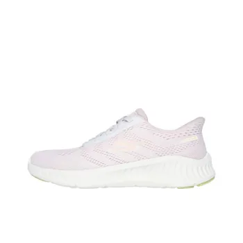 Skechers Slip ins Cushioning Slip Resistant Low Top Casual Shoes Women's Pink