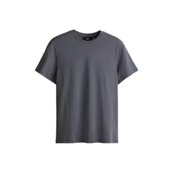 H&M T Shirts Men Dark Gray