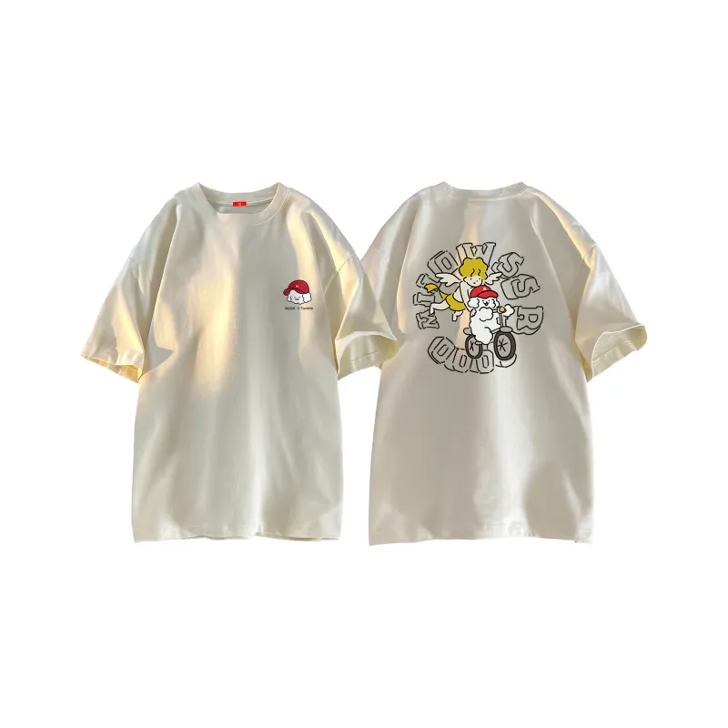MIIOW Trend Party Series Short Sleeved T Shirts Unisex-6