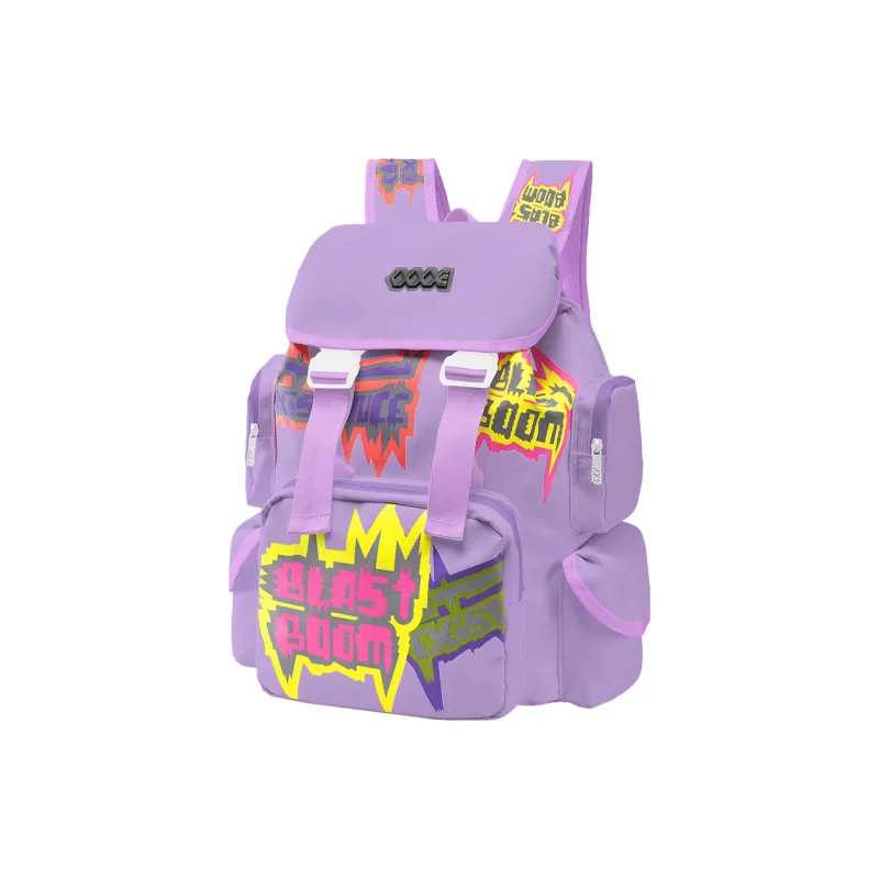 COEXISTENCE Polyester Traveling Essentials For Students Backpack Large Size Unisex Gray-7