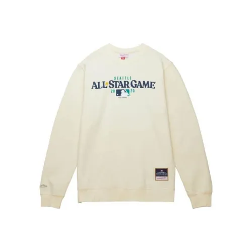 Mitchell Ness Sweatshirts Men Beige