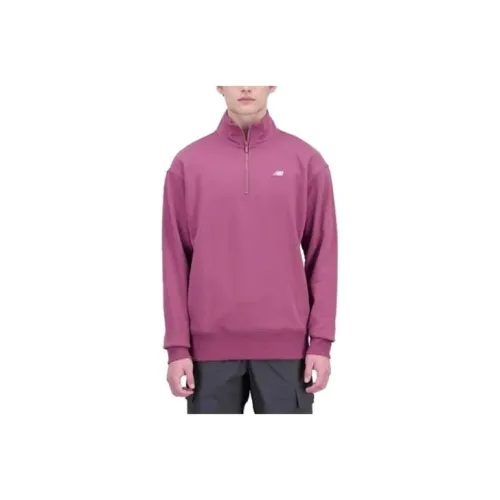 New Balance Sweatshirts Men Purple