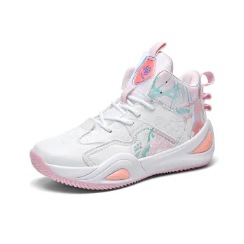 TONYBEAR Anti Slip Wear Resistant Mid Top Basketball Shoes Unisex