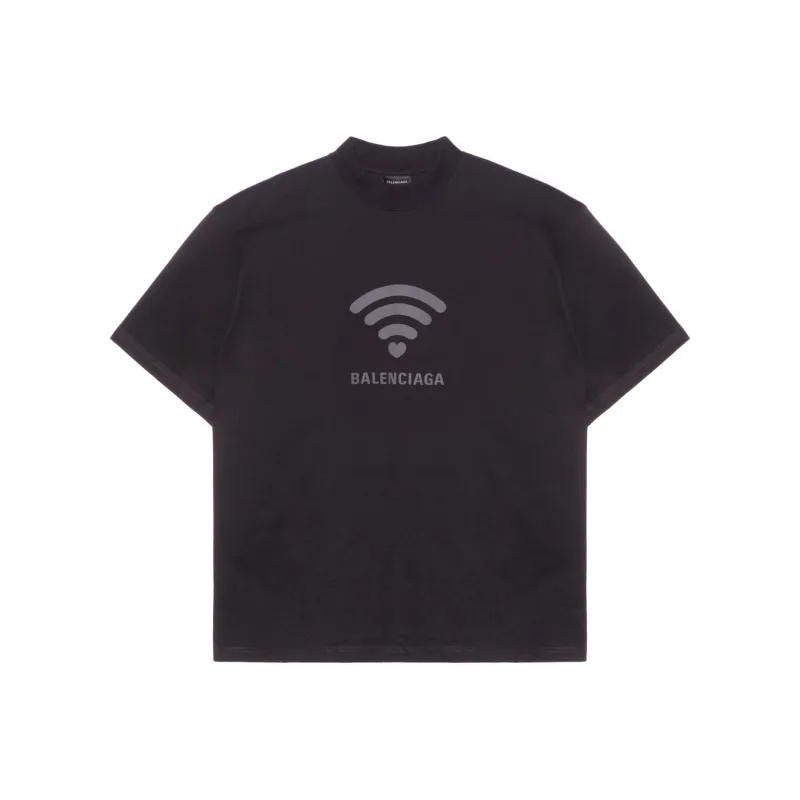 Balenciaga 520 T Shirts Men Black-0
