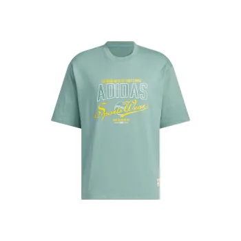 Adidas MS ROUND NECK T Shirt Men's Asphalt Gray