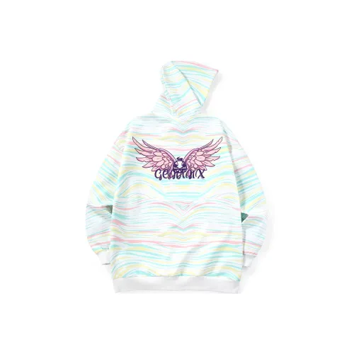 GENANX Hooded Loose Fit Regular Sweatshirt Unisex