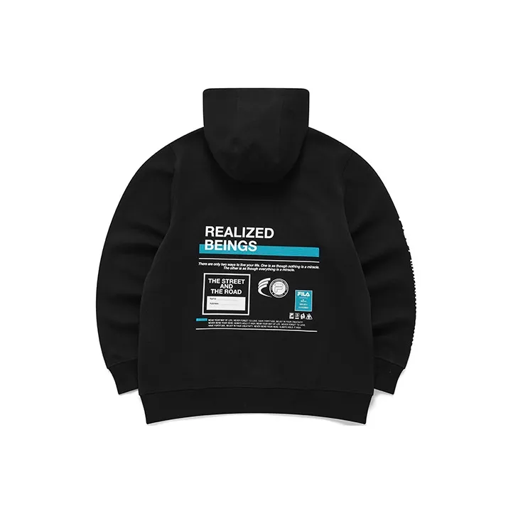 Mihara Yasuhiro X FILA MIHARA YASUHIRO Collaboration Collection Sweatshirts Men Jet Black-0