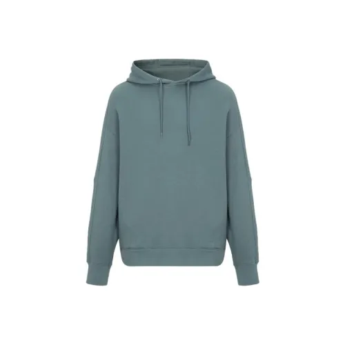 CALVIN KLEIN Simple Collection Sweatshirt Unisex Gray Green