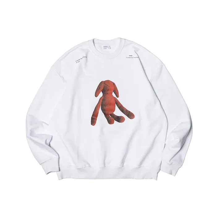 ROARINGWILD Sweatshirts Unisex White-0