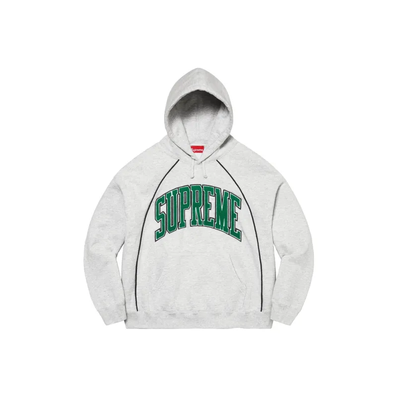 Supreme Boxy Piping Arc Hooded Sweatshirt-4