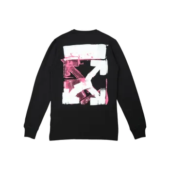 OFF WHITE Acrylic Arrow L/S T Shirt