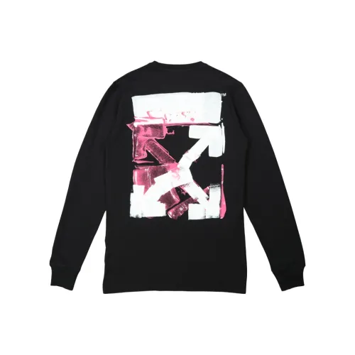 OFF WHITE Acrylic Arrow L/S T Shirt