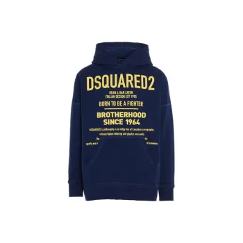Dsquared2 Heavy Metal Design Hoodie