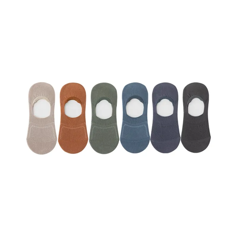 Montagut No Show Socks Men's 6 Pack-0