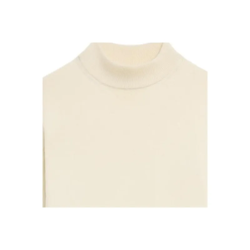 CELINE Triomphe High Collar Sweater In Wool-2