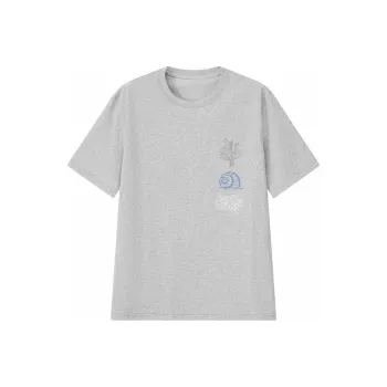 YOSHIYOYI T Shirt Men's Heather Gray
