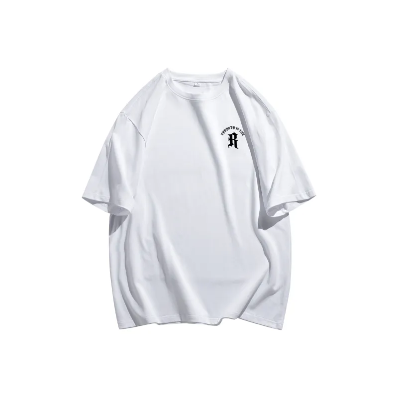 CHRROTA T-Shirts Unisex White-0