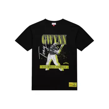 Mitchell & Ness x MLB SAN DIEGO PADRES T Shirt Men's Black