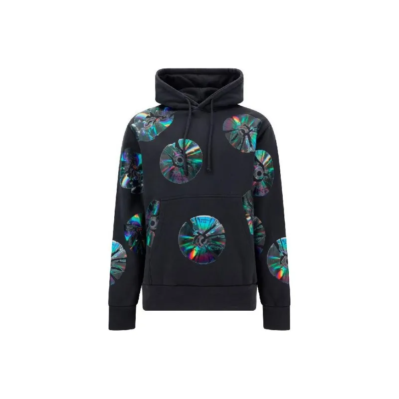 JW Anderson Smashed Disc Drawstring Hoodie-0