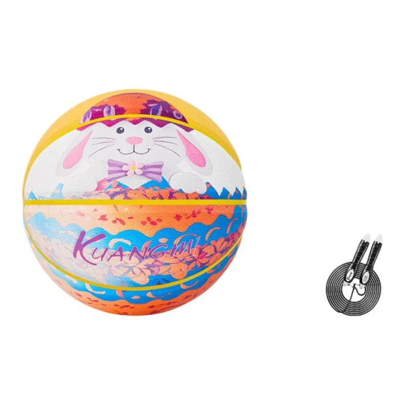 Kuangmi Kmbb586 PU Basketball Rabbit Color Size 7 Street Training Unisex-6