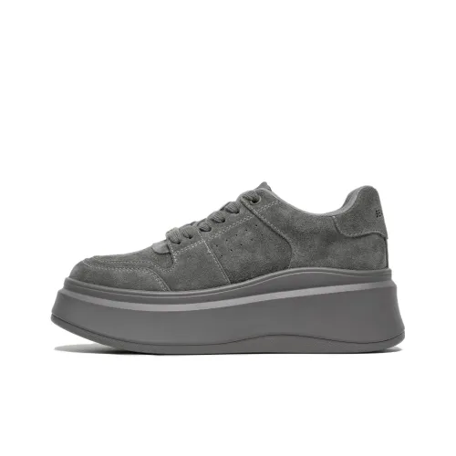 Beau Today ICECREAM Low Top Skateboard Shoes Women's Cement Coconut