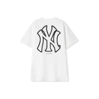 New Era x MLB T Shirt Unisex White