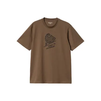 Carhartt WIP SS24 Move On Up T Shirt T Shirt Unisex Chocolate