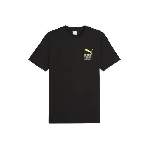 PUMA CLASSICS T-Shirts Men Black
