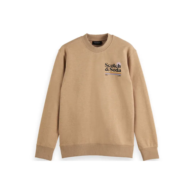 Scotch&Soda Crew Neck Sweatshirt Men's-1