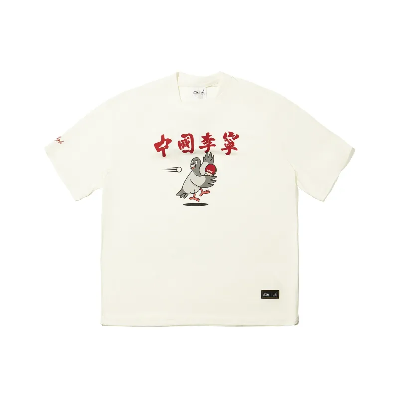 LiNing x Staple T Shirt Men's Ecru-0