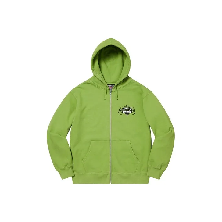 Supreme X Hysteric Glamour Zip Up Hooded Sweatshirt-7