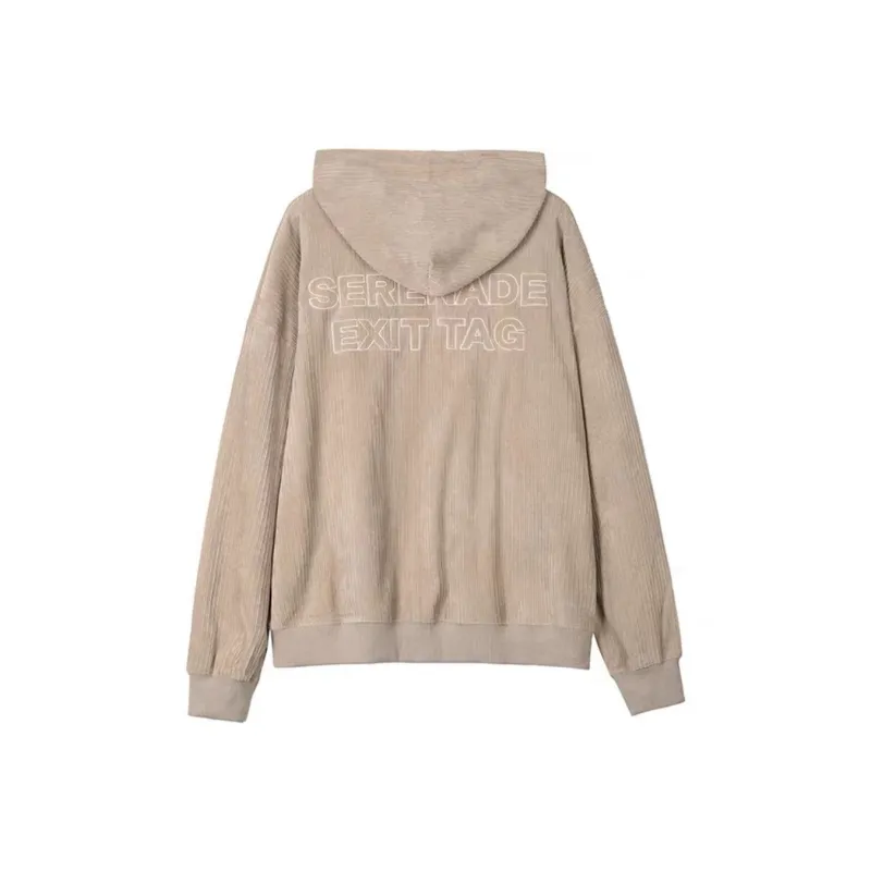 BLACK OF EXIT Sweatshirts Unisex Khaki-0