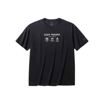 Anta Life Collection Sports Life Collection T Shirt Unisex Basic Black