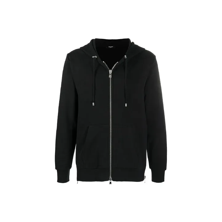 BALMAIN Sweatshirts Men Black-0
