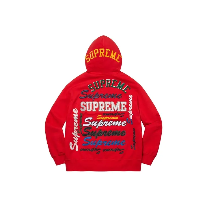 Supreme Multi Logo Hooded Sweatshirt-0