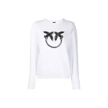 PINKO Sweatshirts Unisex White